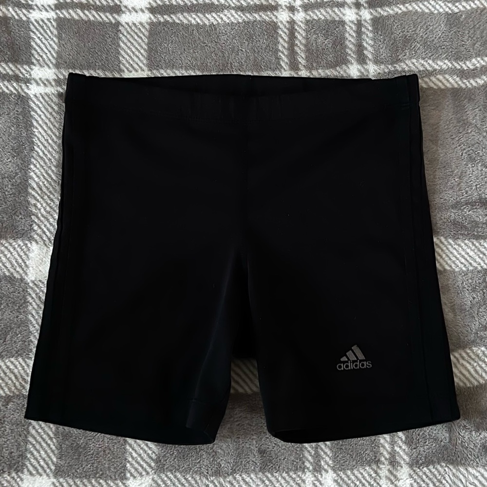 Adidas Spandex High Waisted Shorts - size small